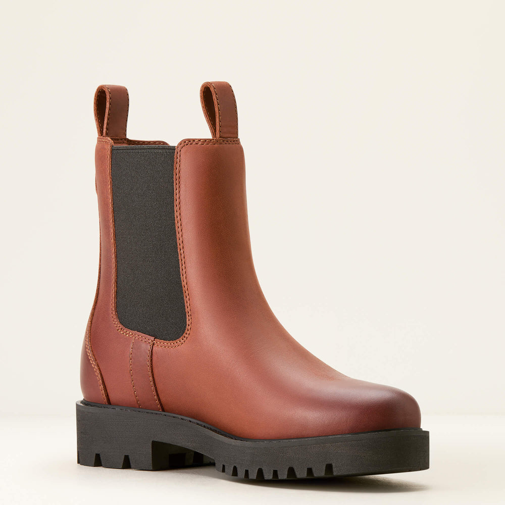 Women|Trends Wexford Lug Mid Waterproof Chelsea Boot | Ariat Discount