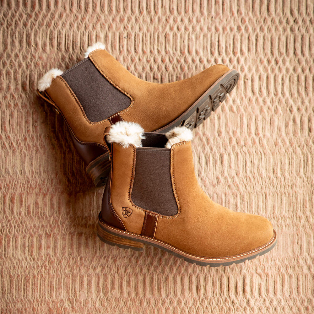 Women|Trends Wexford Sherpa Waterproof Chelsea Boot | Ariat for sale
