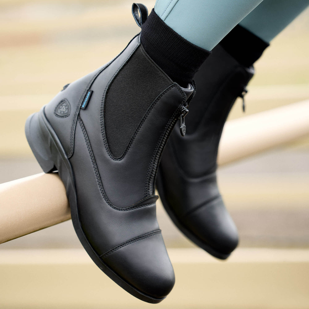 Women Heritage Zip Waterproof Paddock Boot | Ariat