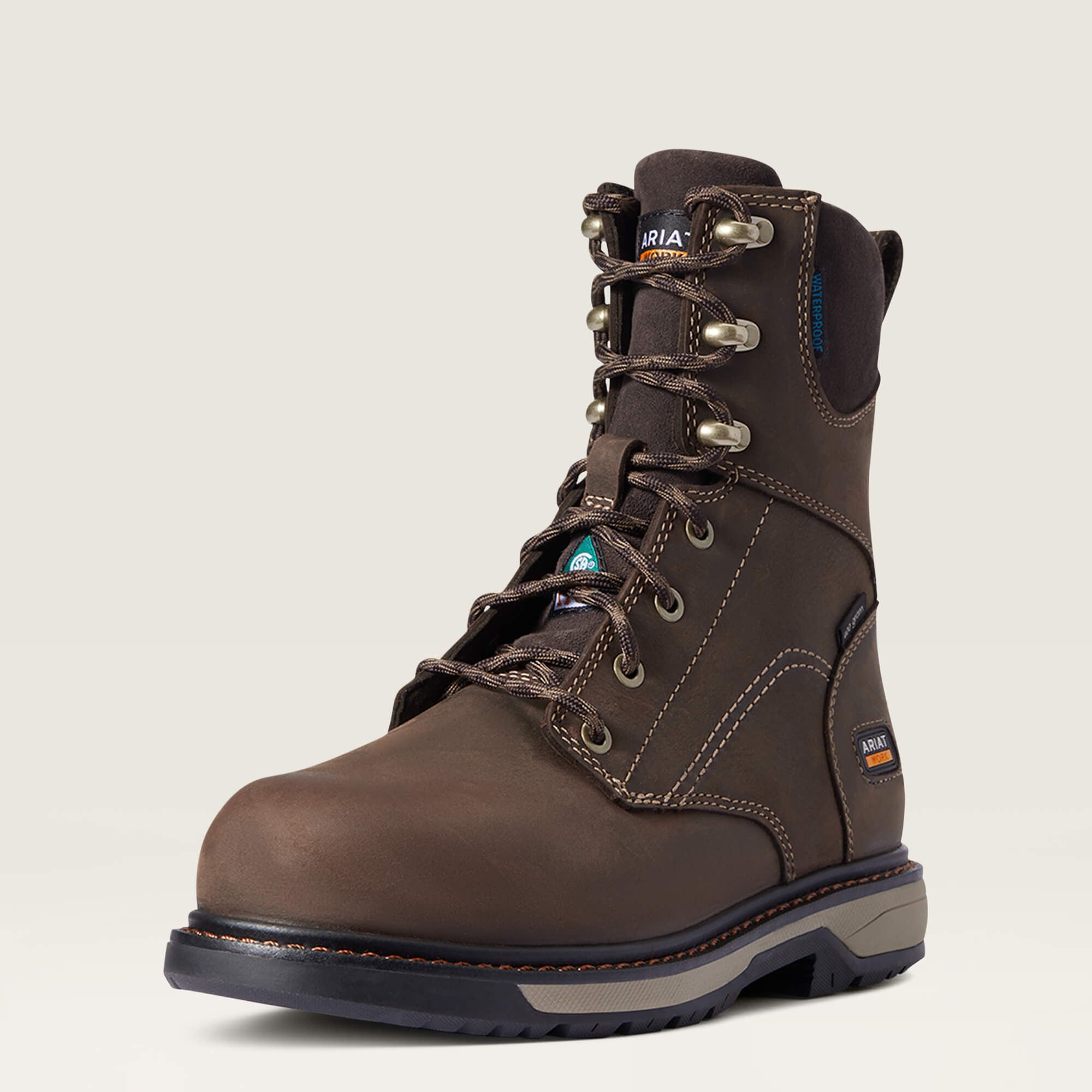 Women Riveter 8" CSA Glacier Grip Waterproof 400g Composite Toe Work Boot | Ariat near me