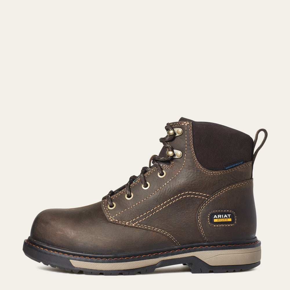 Women Riveter 6" CSA Waterproof Composite Toe Work Boot | Ariat Online