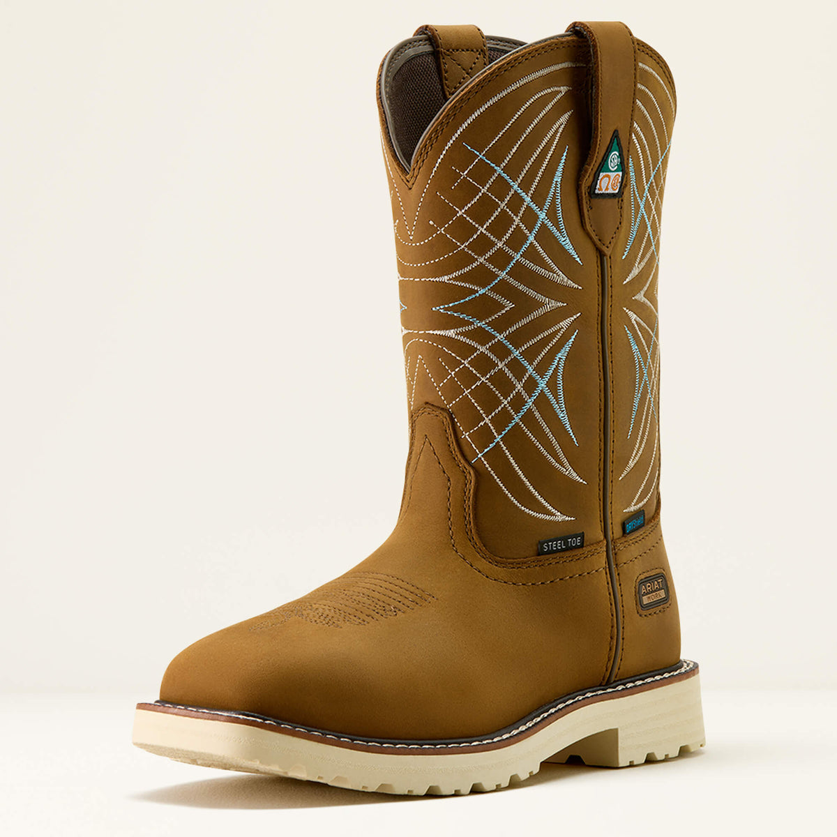 Women Activator CSA Waterproof Wide Square Toe Steel Toe Work Boot | Ariat for sale