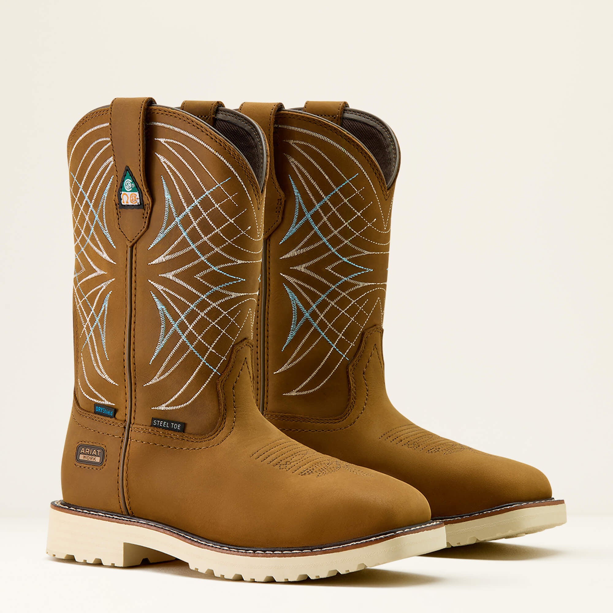 Women Activator CSA Waterproof Wide Square Toe Steel Toe Work Boot | Ariat for sale