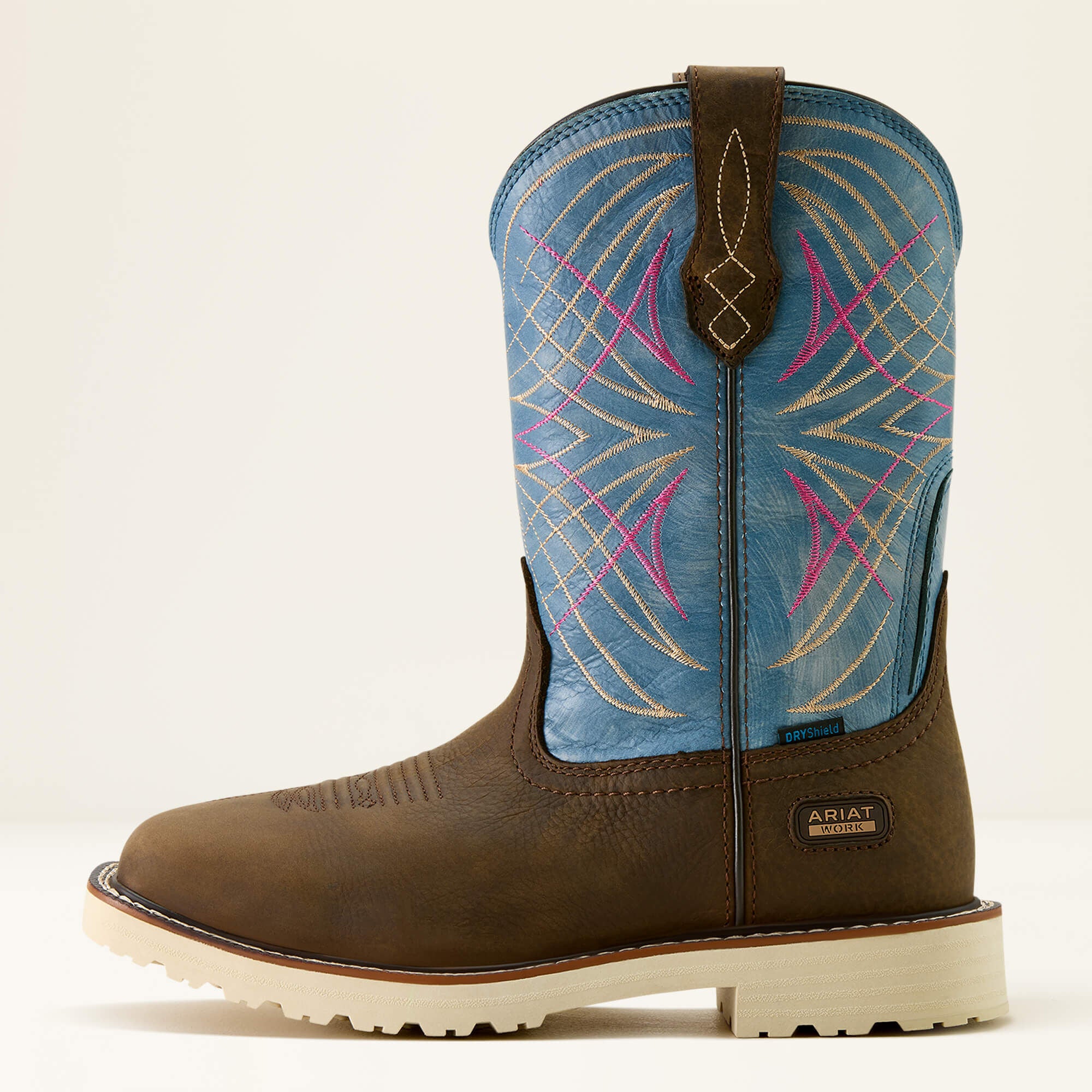 Women Activator Waterproof Wide Square Toe Work Boot | Ariat