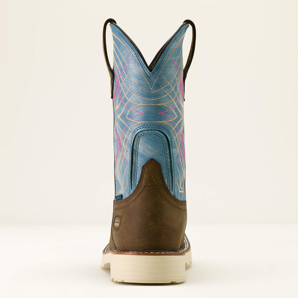 Women Activator Waterproof Wide Square Toe Work Boot | Ariat