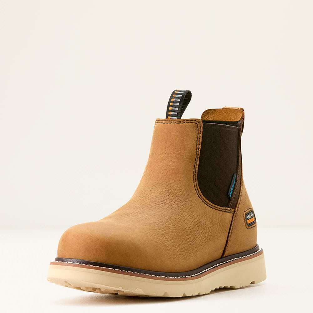 Women Rebar Wedge Chelsea Waterproof Work Boot | Ariat Discount
