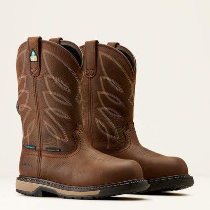 Women Riveter Pull-On BOA CSA Waterproof Composite Toe Work Boot | Ariat