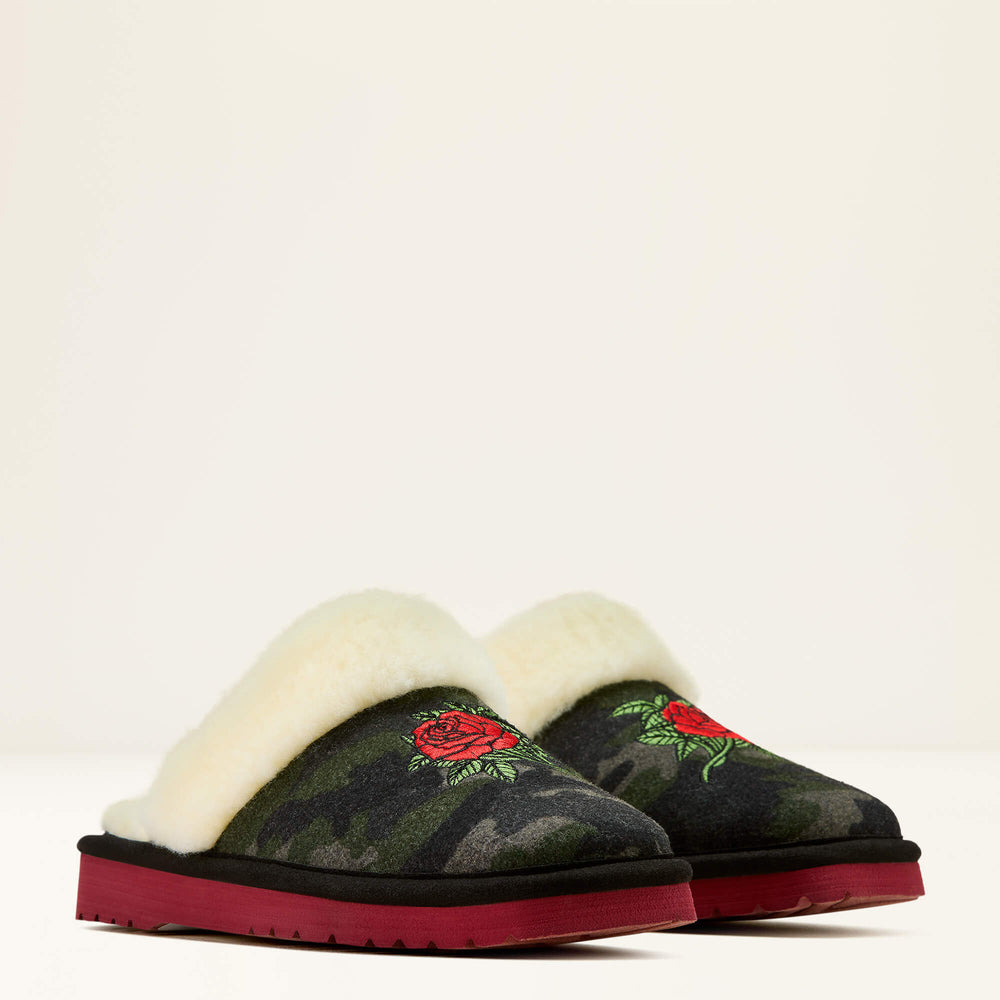 Women Jackie Rose Square Toe Slipper | Ariat us