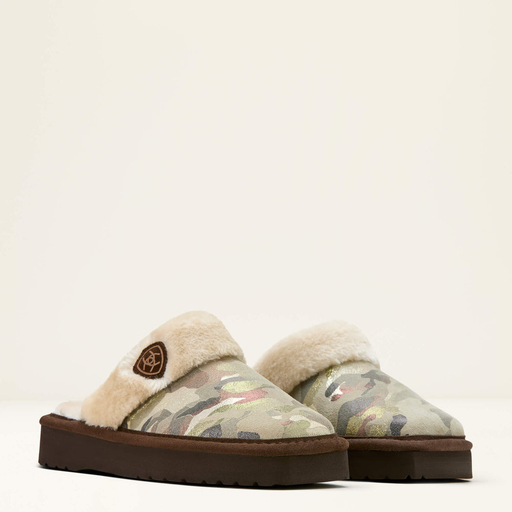 Women Jackie Square Toe Stack Slipper | Ariat Online