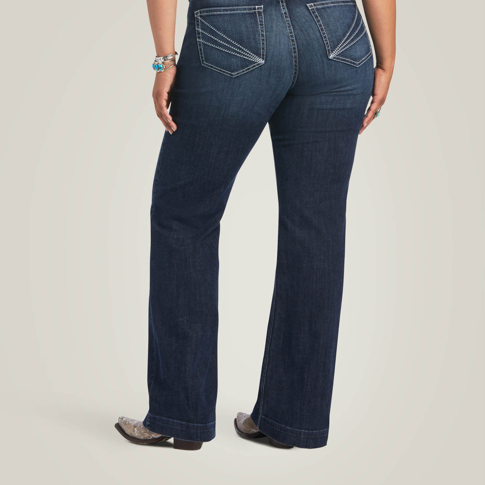 Women|Trends Trouser Perfect Rise Aisha Wide Leg Jean | Ariat on sale