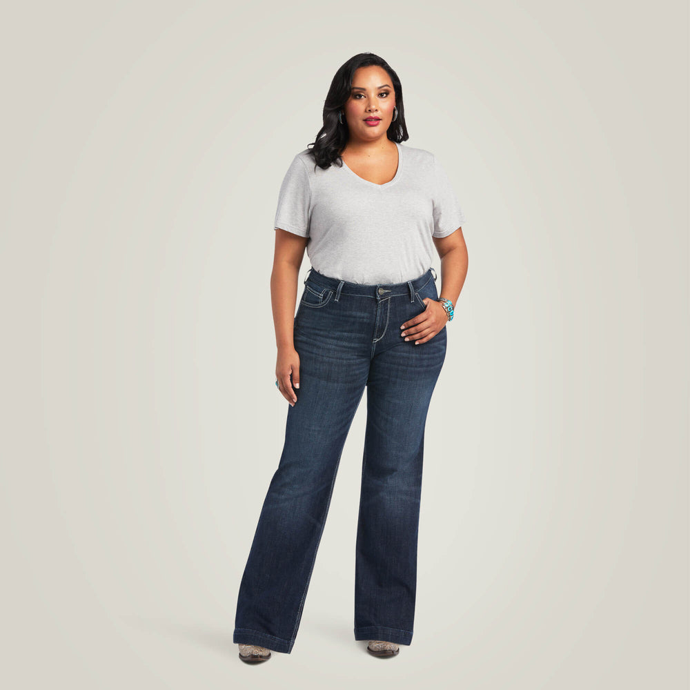 Women|Trends Trouser Perfect Rise Aisha Wide Leg Jean | Ariat on sale