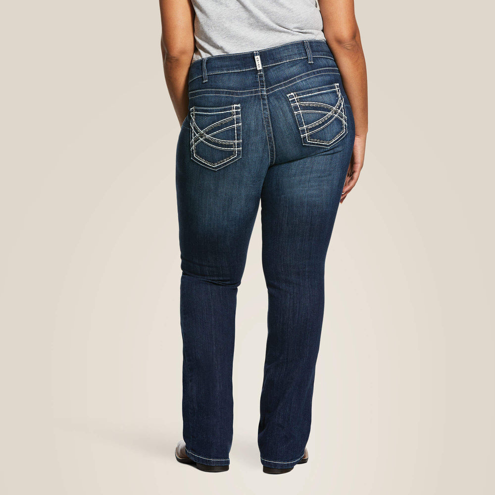 Women|Trends R.E.A.L. Mid Rise Stretch Entwined Boot Cut Jean | Ariat for sale