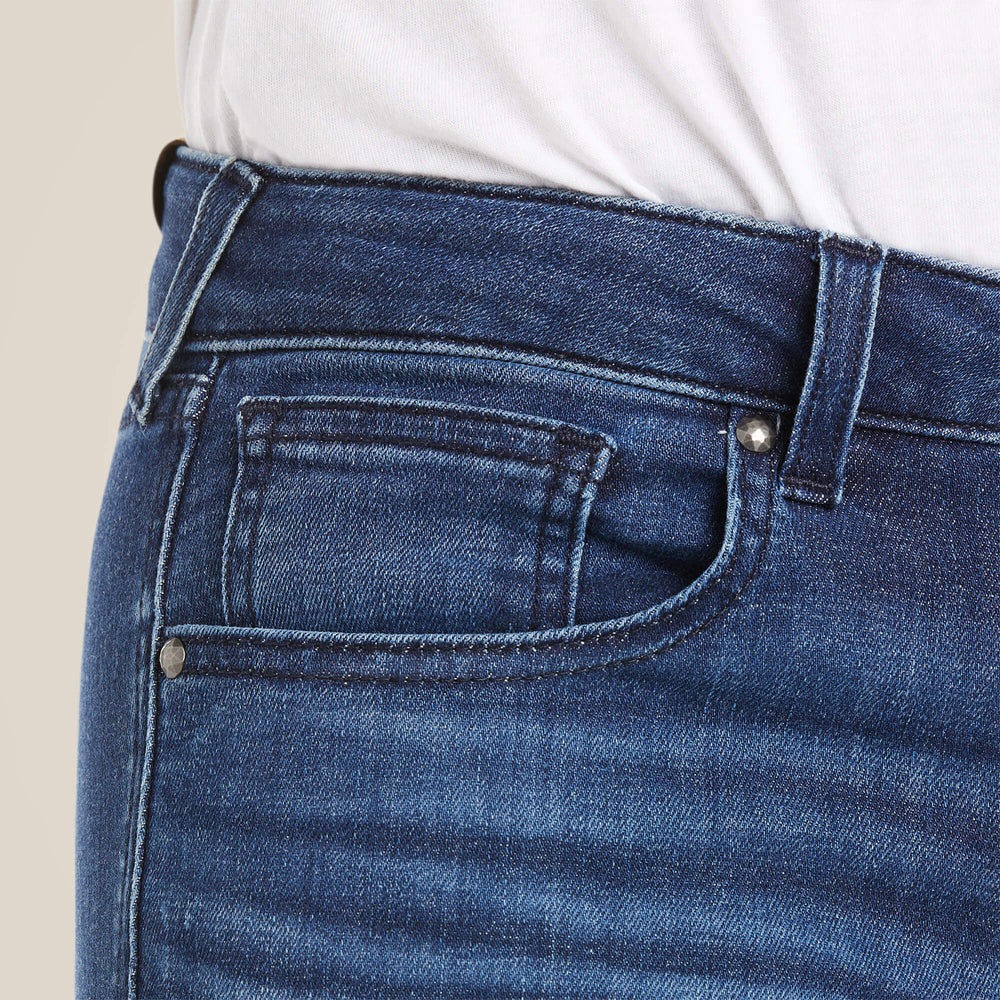 Women|Trends Trouser Mid Rise Stretch Kelsea Wide Leg Jean | Ariat us