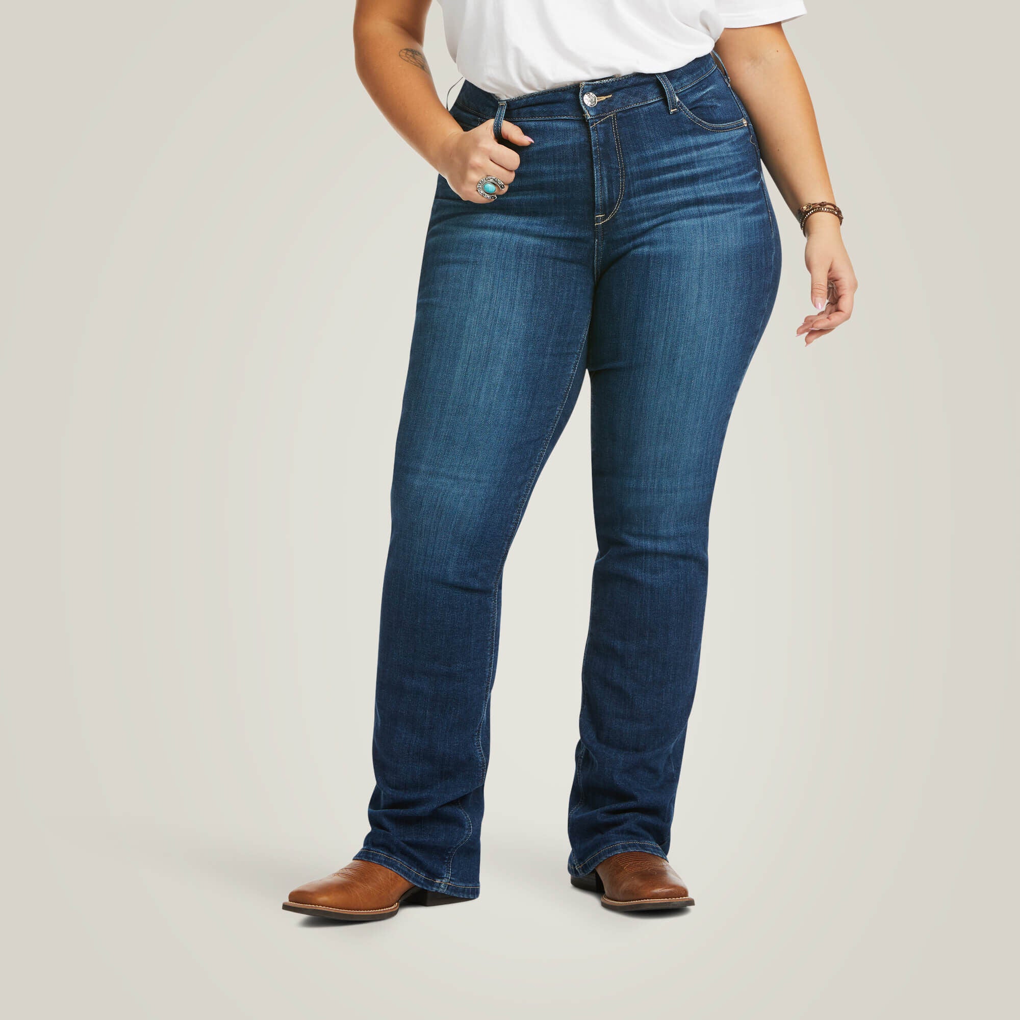 Women|Trends R.E.A.L. Perfect Rise Abby Straight Jean | Ariat near me