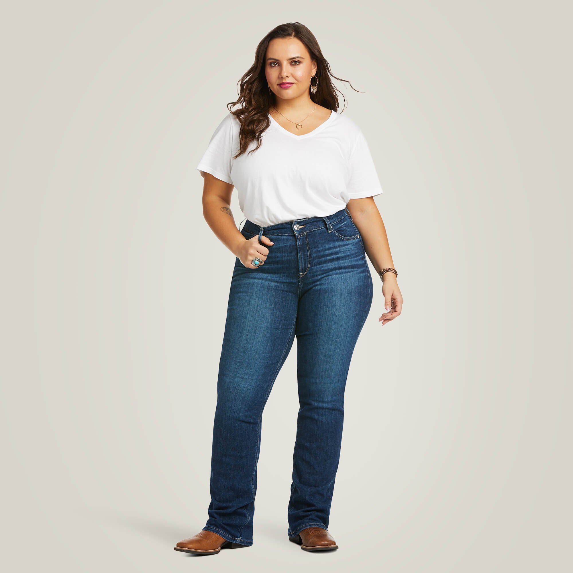 Women|Trends R.E.A.L. Perfect Rise Abby Straight Jean | Ariat near me