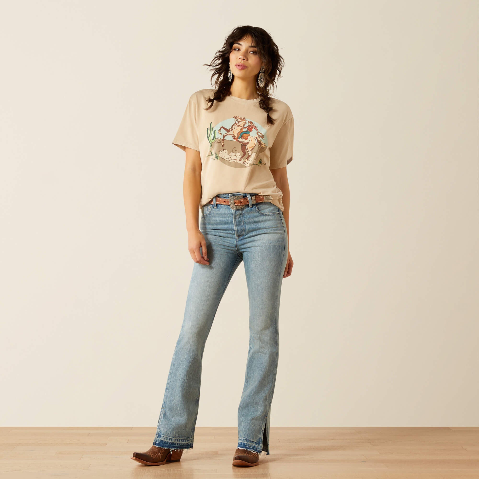 Women|Trends Ultra High Rise Tomboy Jazmine Boot Cut Jean | Ariat for sale