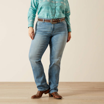 Women Mid Rise Alessia Straight Leg Jean | Ariat near me