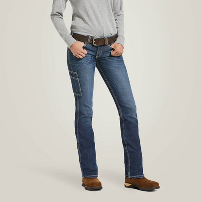 Women Rebar DuraStretch Riveter Straight Leg Jean | Ariat on sale