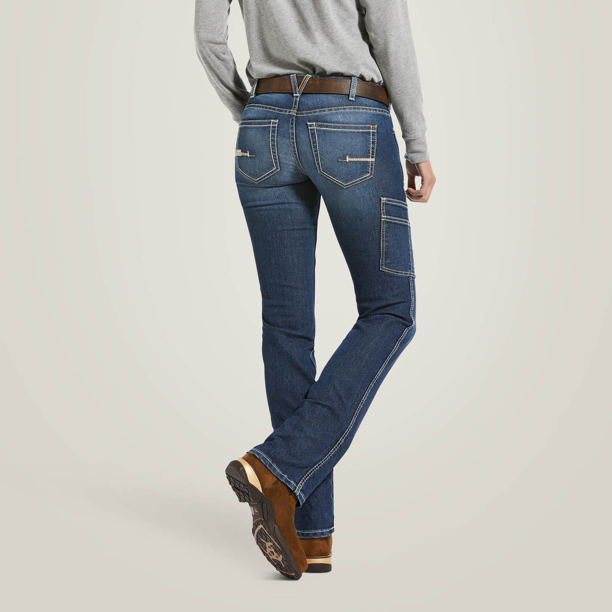 Women Rebar DuraStretch Riveter Straight Leg Jean | Ariat on sale