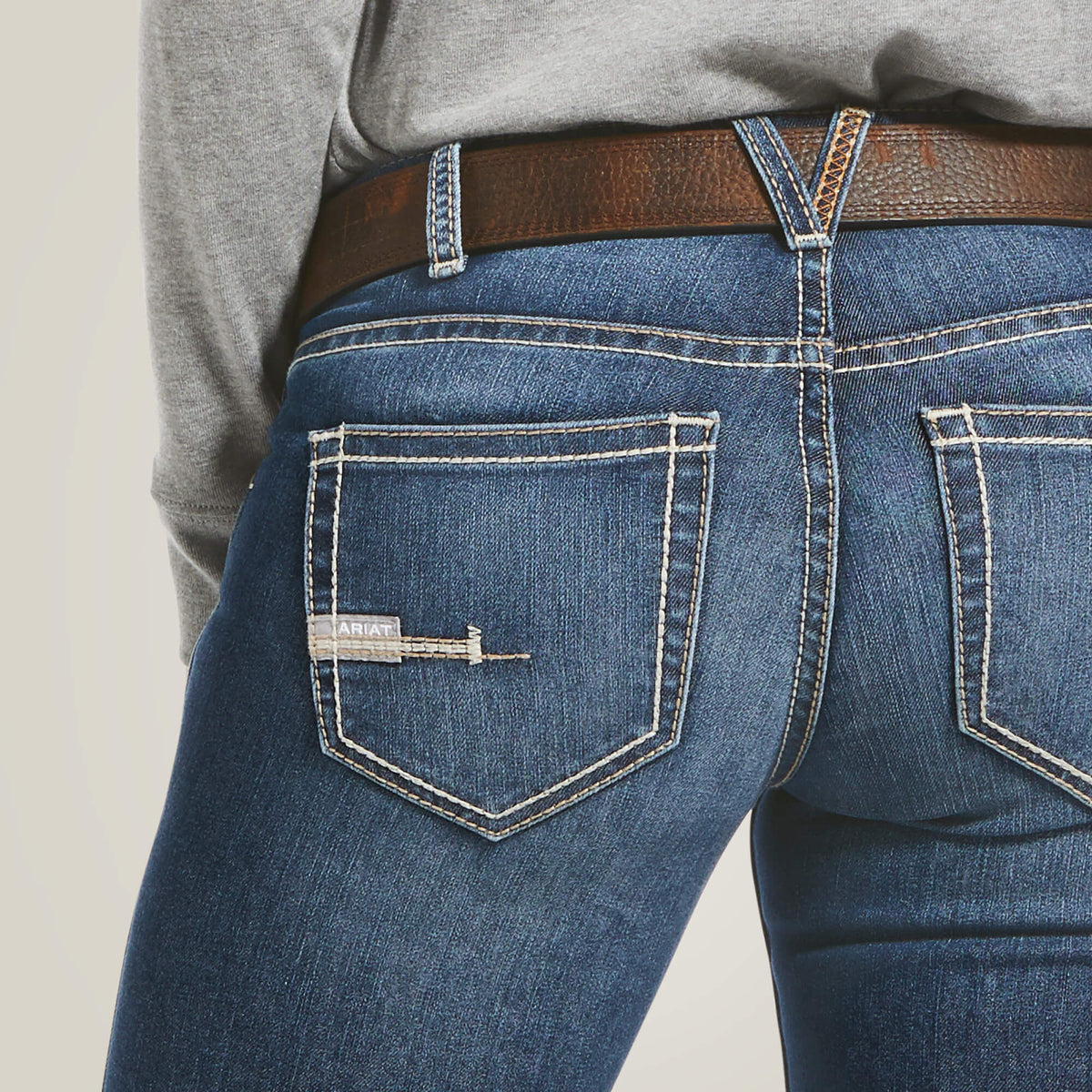 Women Rebar DuraStretch Riveter Straight Leg Jean | Ariat on sale