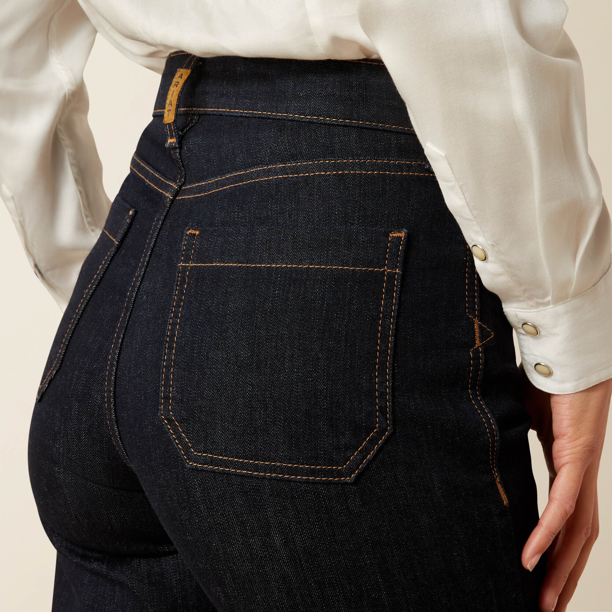 Women|Trends Ultra High Rise Countryside Wide Leg Jean | Ariat for sale