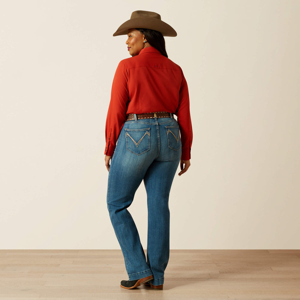 Women|Trends Perfect Rise Isabelle Wide Trouser Jeans | Ariat near me