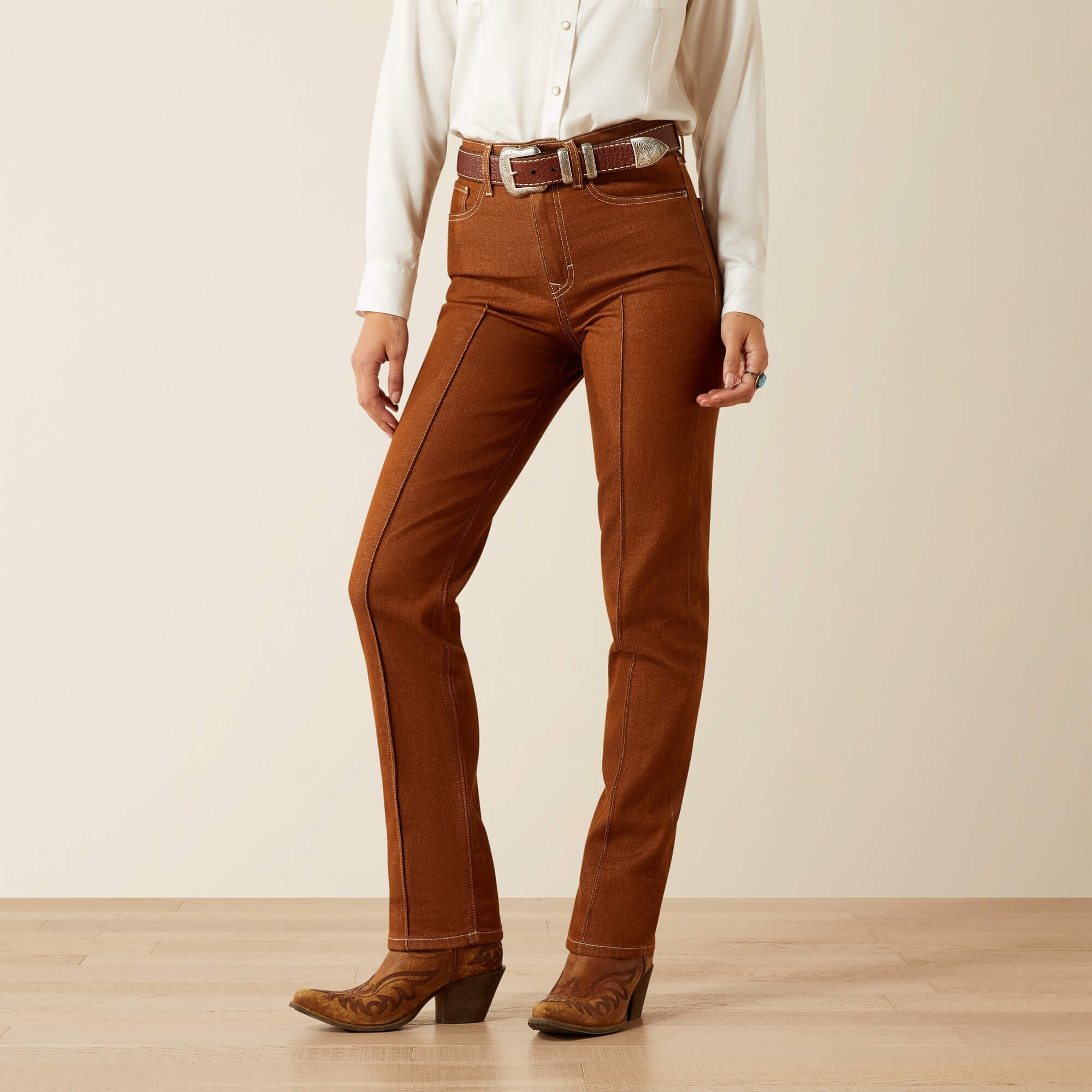 Women|Trends Ultra High Rise Relaxed Straight Leg Jean | Ariat Outlet