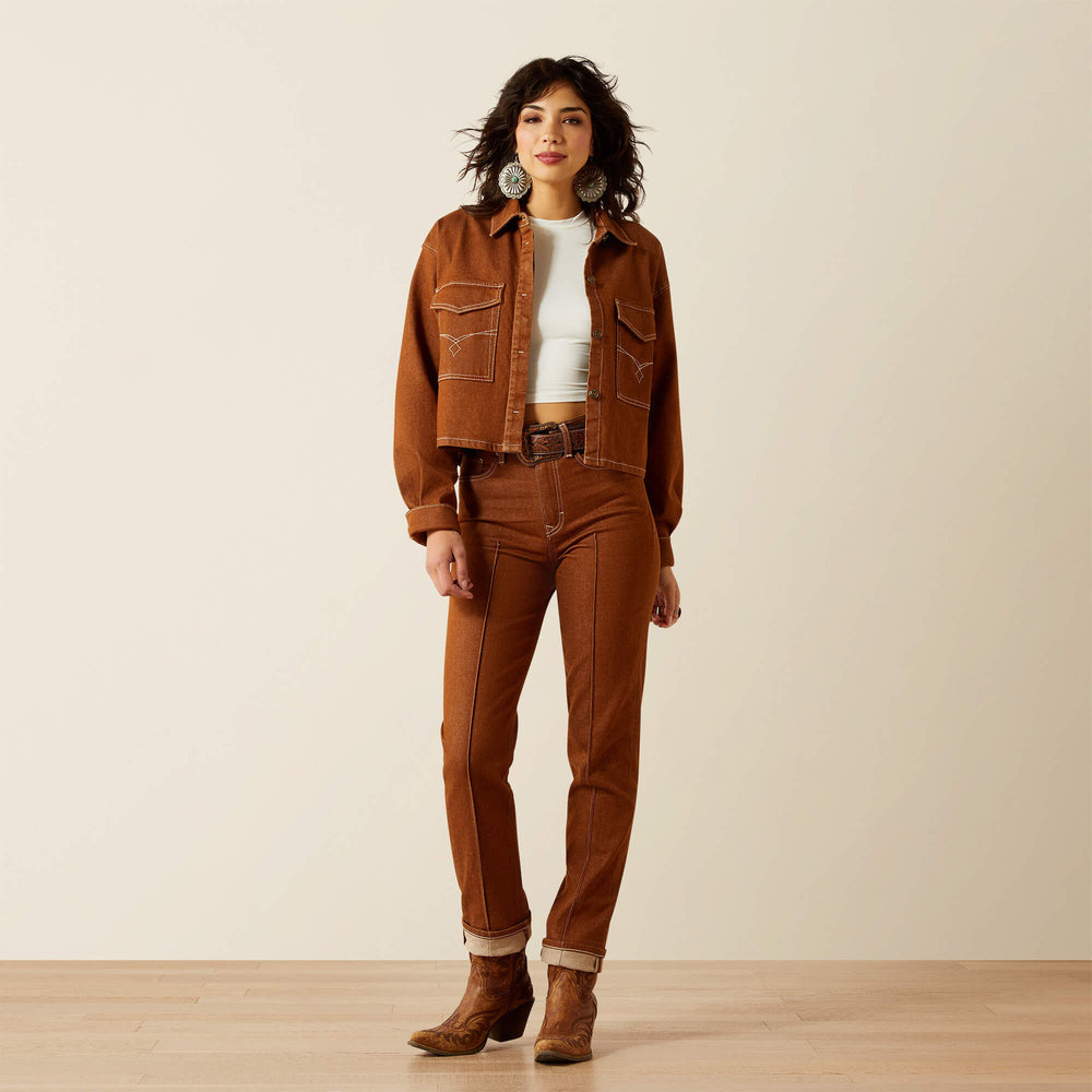 Women|Trends Ultra High Rise Relaxed Straight Leg Jean | Ariat Outlet