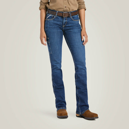 Women Rebar Work Flex Perfect Rise Riveter Boot Cut Jean | Ariat for sale