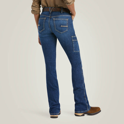 Women Rebar Work Flex Perfect Rise Riveter Boot Cut Jean | Ariat for sale