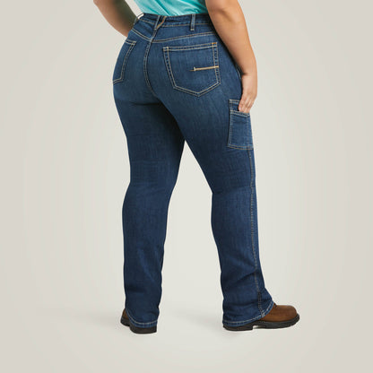 Women Rebar Work Flex Perfect Rise Riveter Boot Cut Jean | Ariat for sale