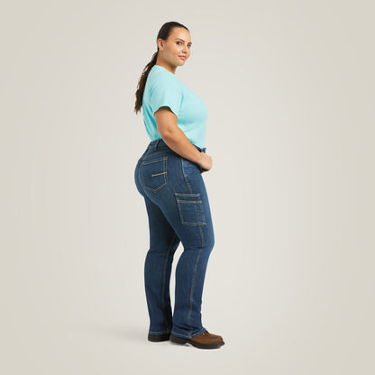 Women Rebar Work Flex Perfect Rise Riveter Boot Cut Jean | Ariat for sale