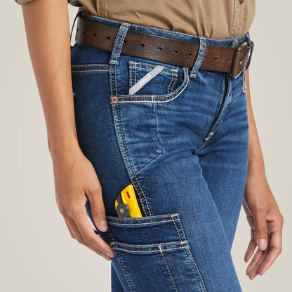 Women Rebar Work Flex Perfect Rise Riveter Boot Cut Jean | Ariat for sale