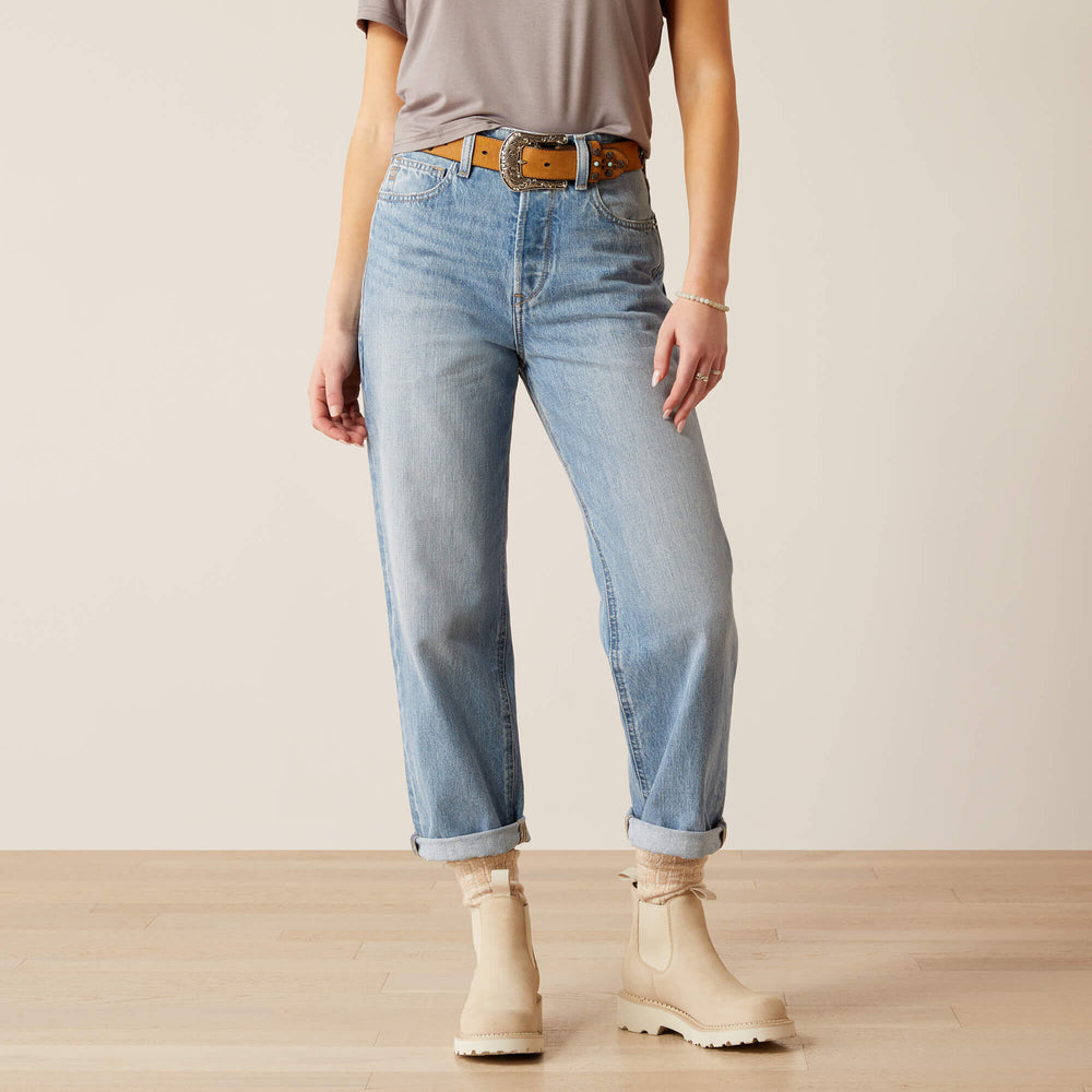 Women|Trends Ultra High Rise Tomboy Straight Leg Jeans | Ariat