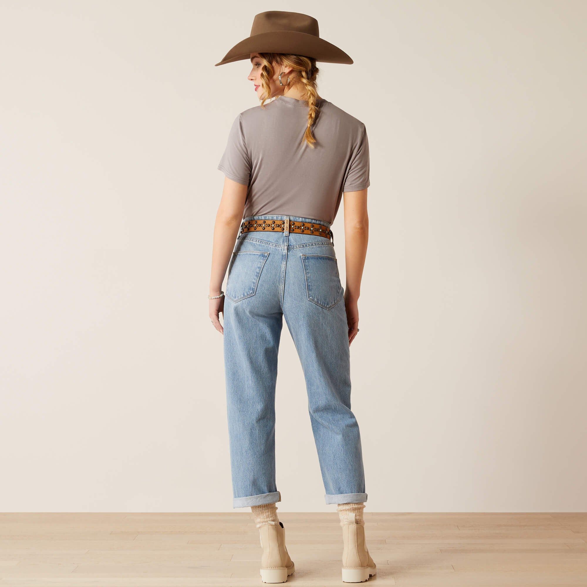 Women|Trends Ultra High Rise Tomboy Straight Leg Jeans | Ariat