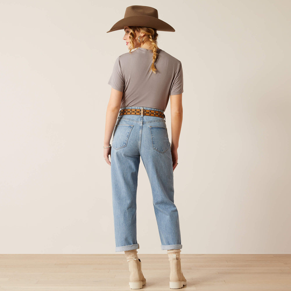 Women|Trends Ultra High Rise Tomboy Straight Leg Jeans | Ariat