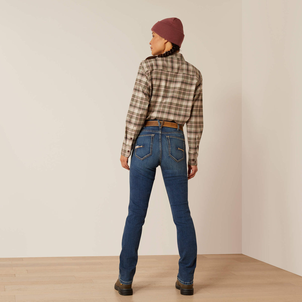 Women Rebar High Rise Riveter Straight Jean | Ariat Discount