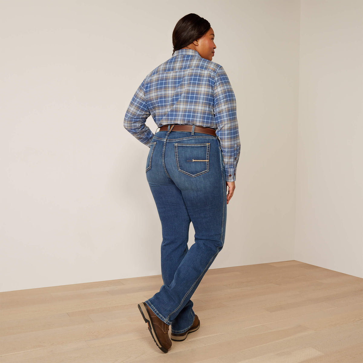 Women Rebar High Rise Riveter Straight Jean | Ariat Discount