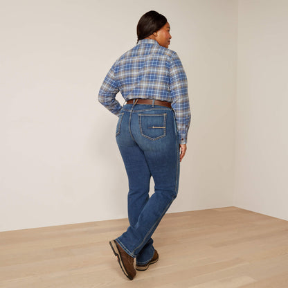 Women Rebar High Rise Riveter Straight Jean | Ariat Discount