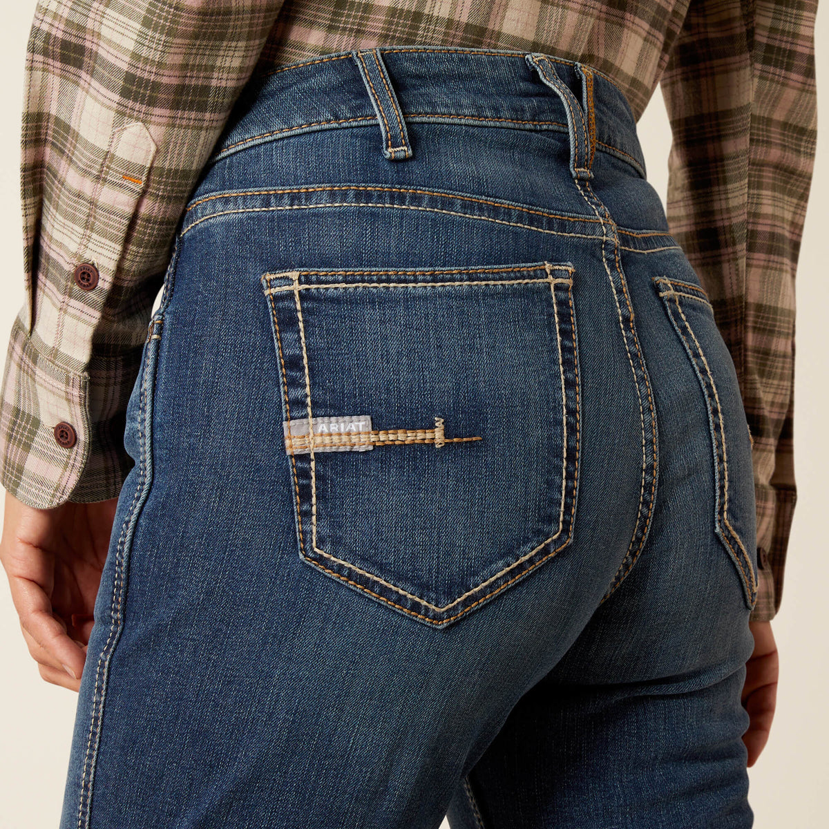 Women Rebar High Rise Riveter Straight Jean | Ariat Discount