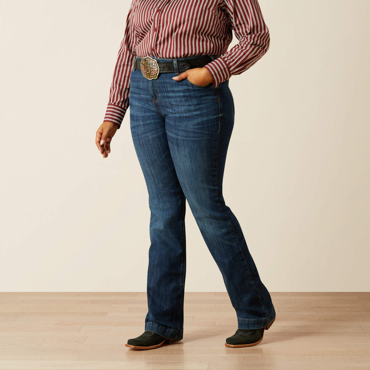 Women Perfect Rise Bessie Slim Trouser Jeans | Ariat us