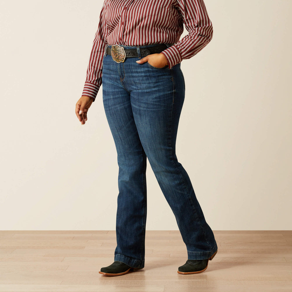 Women Perfect Rise Bessie Slim Trouser Jeans | Ariat us