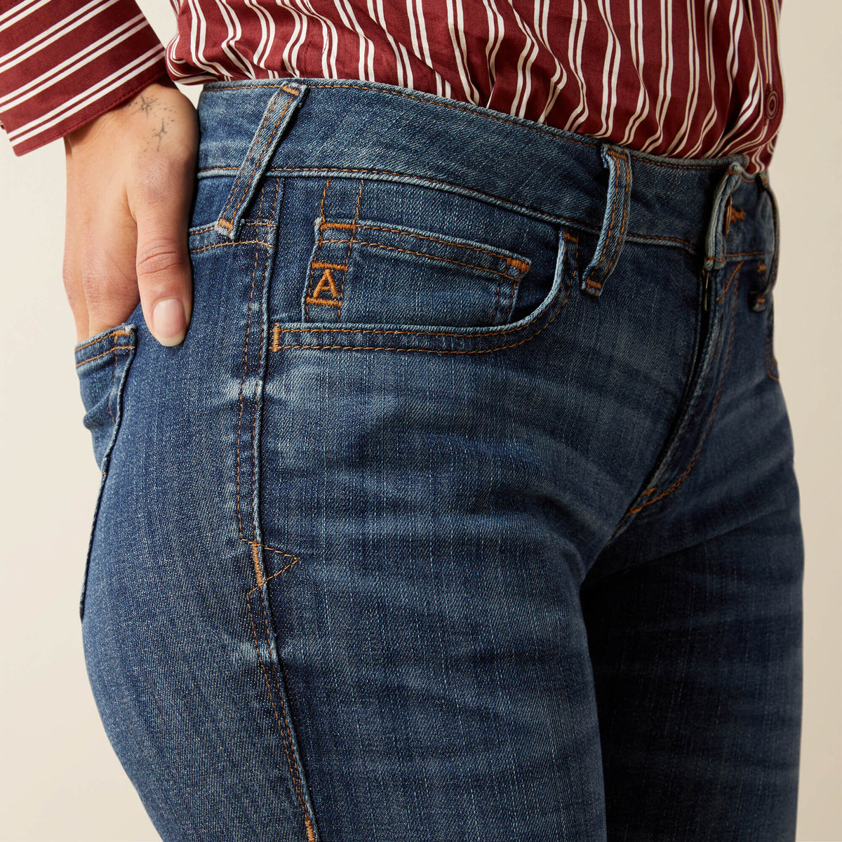 Women Perfect Rise Bessie Slim Trouser Jeans | Ariat us
