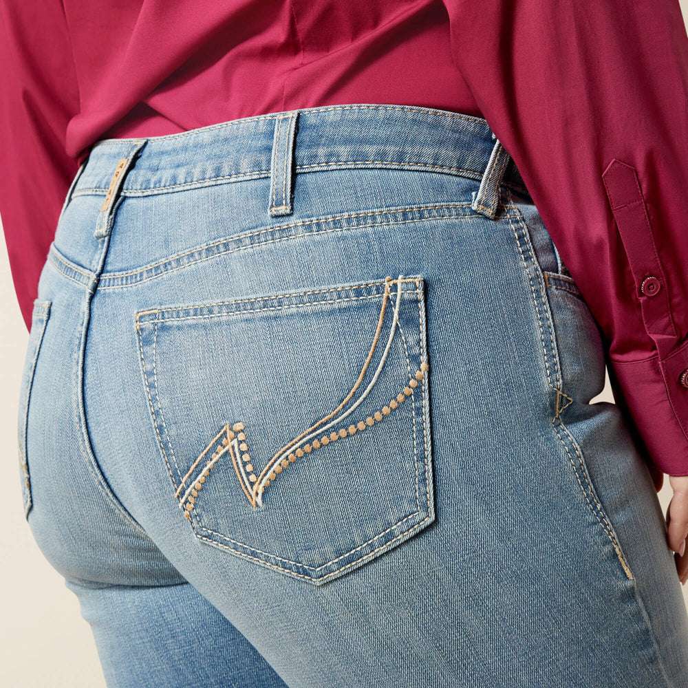 Women|Trends Mid Rise Giovana Leg Slim Trouser Jeans | Ariat Online