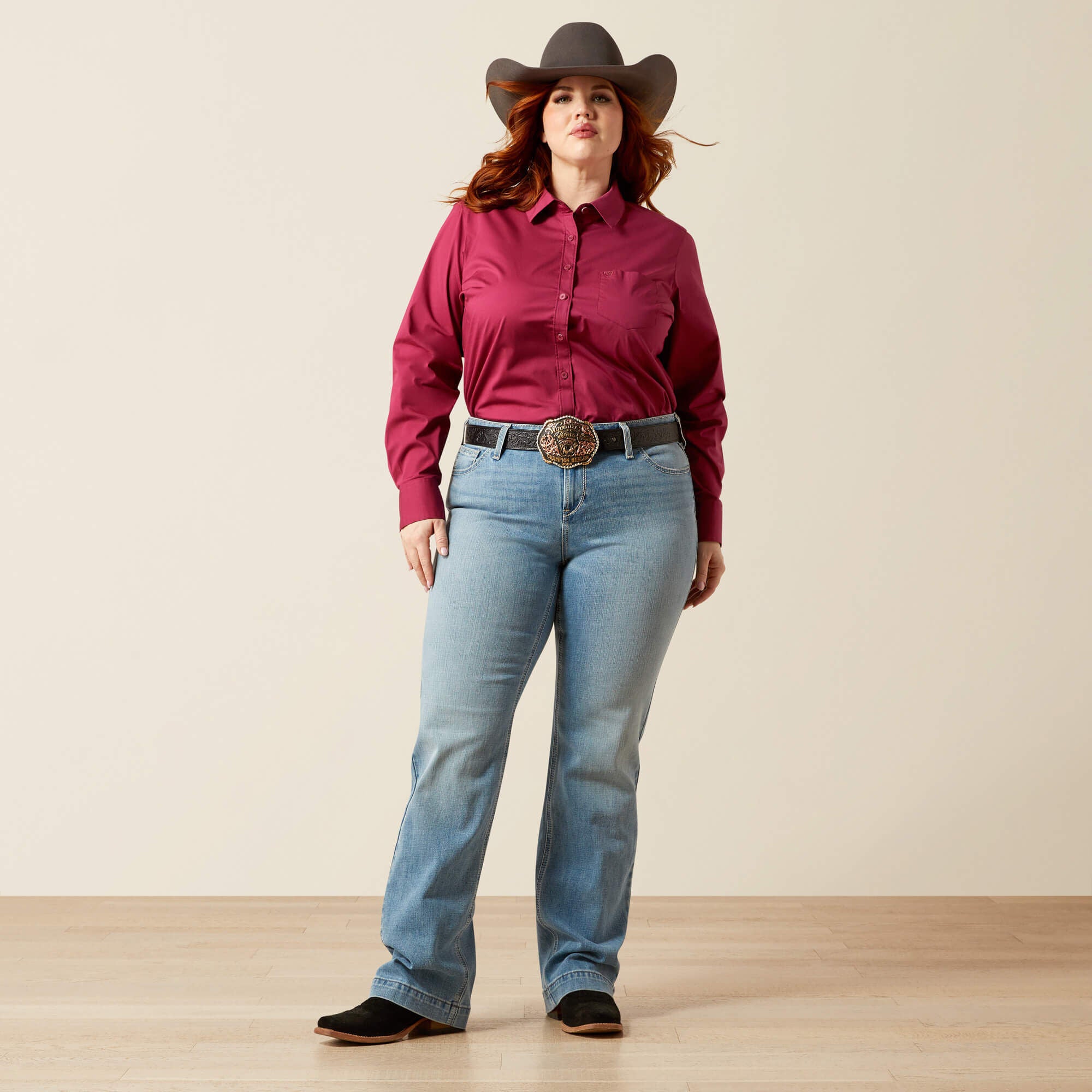 Women|Trends Mid Rise Giovana Leg Slim Trouser Jeans | Ariat Online