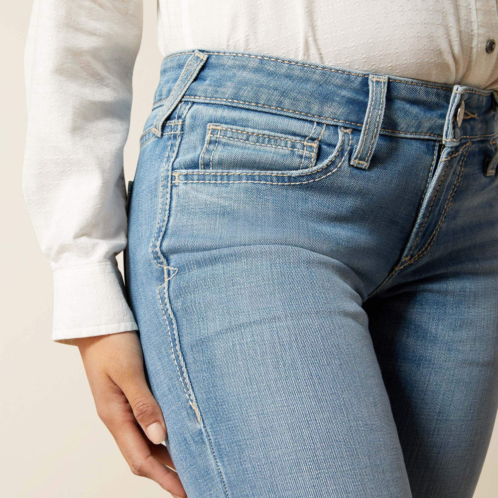 Women|Trends Mid Rise Giovana Leg Slim Trouser Jeans | Ariat Online