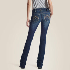 Women|Trends R.E.A.L. Low Rise Stretch Rosy Whipstitch Boot Cut Jean | Ariat Outlet