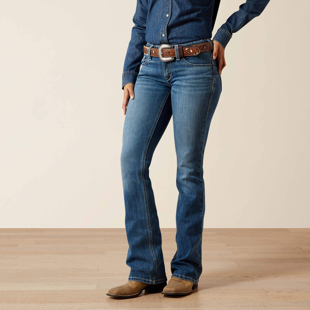 Women|Trends Mid Rise Aisha Boot Cut Jean | Ariat on sale