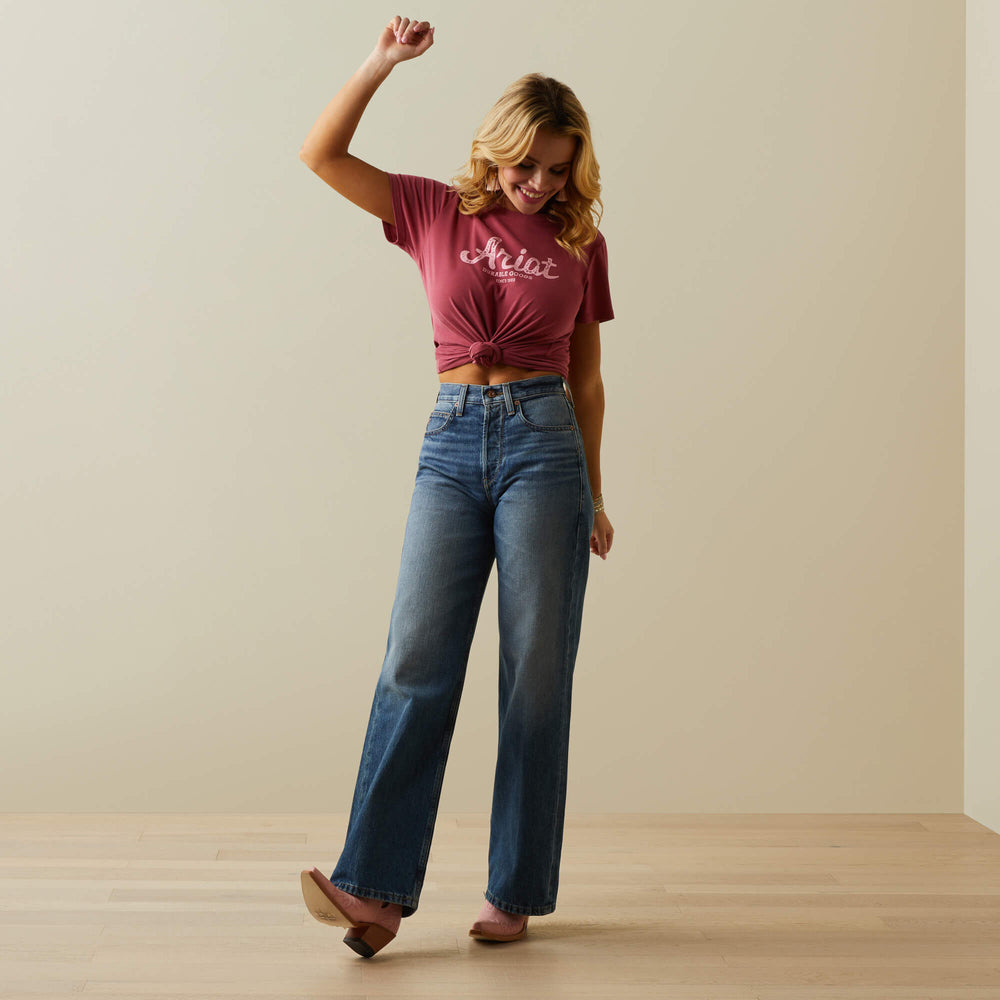 Women|Trends Ultra High Rise Tomboy Wide Jean | Ariat