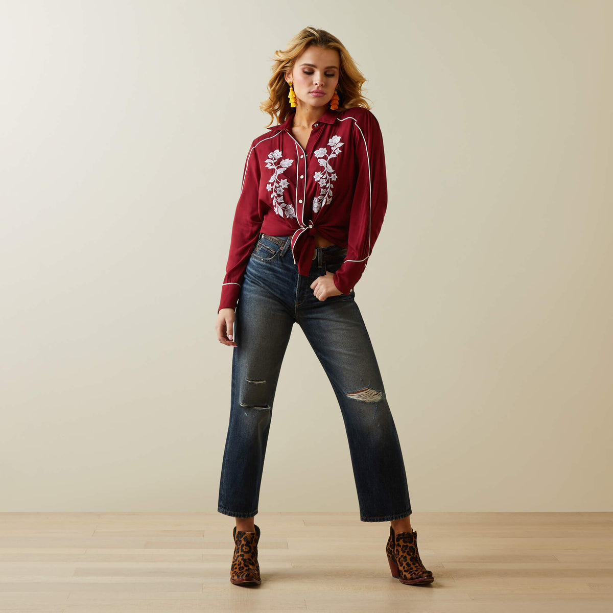 Women Ultra High Rise Tomboy Straight Jean | Ariat Discount